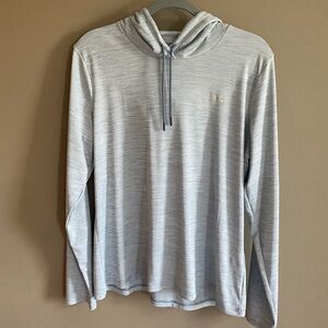 Women’s Lightweight Hooded Long-Sleeve Shirt - Light Gray